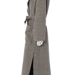 【新品】チェックオーバーチェスターコートの画像