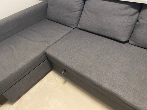 IKEA FRIHETEN フリーヘーテン コーナーソファベッド 収納付き 