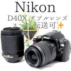 Nikon D40x ダブルレンズセット 美品✨ スマホ転送可能 初心者オススメ
