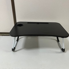 折りたたみ式テーブル黒