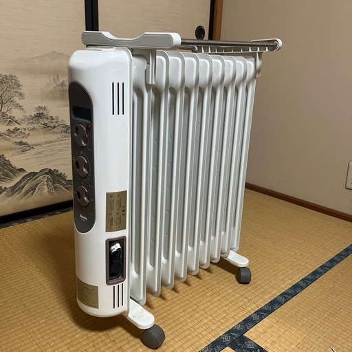【寒くなる前に】オイルヒーター