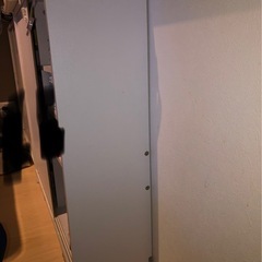 【受け渡し先決定】カウンター　下　収納棚　2個　ホワイトの画像