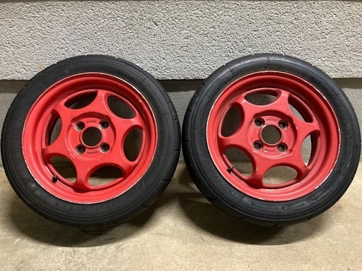 新品Sタイヤ A050 165/55R14 14インチ5.5jj+38 2本