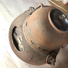 骨董品 茶釜　美術 鉄釜　古美術　