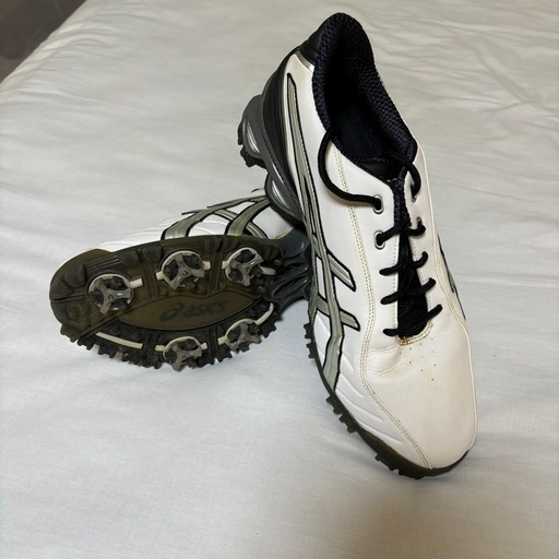 アシックスgolfシューズ　28cm