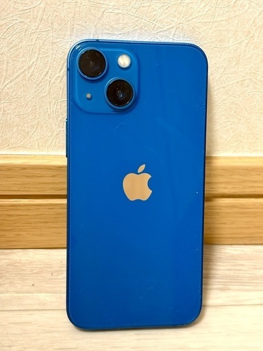 【美品・値下げました】iPhone 13 mini ブルー 128GB SIMフリー
