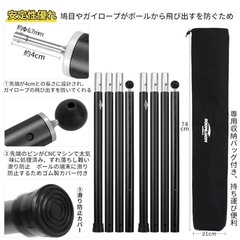 【美品】VISIONPEAKS ビジョンピークス　ファイアプレイスTCレクタタープ 460×430　豪華フルセット　の画像