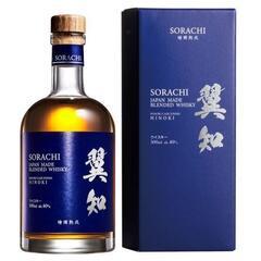 👍新品😗✨翼知 SORACHI ウイスキー 500ml ヒノキ樽 国産ブレンデッドウイスキー 箱入り【ギフト プレゼントにどうぞ】
