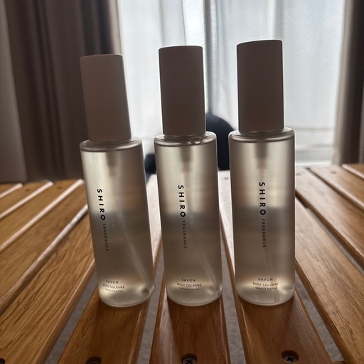 【バラ売り可】SHIRO サボン ボディコロン 100ml×3本