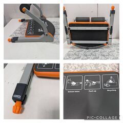 ☆中古￥2,500！ショップジャパン　ワンダーコアスマート　家具　腹筋トレーニングマシン　幅54㎝ｘ奥行52㎝ｘ高さ36㎝　【BJ035】の画像