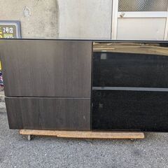 ☆中古￥5,000！IKEA　引き出し付きAVラック　家具　収納...