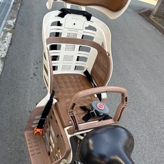 自転車（ママチャリ）非電動　チャイルドシート2個付き【値下げ】の画像