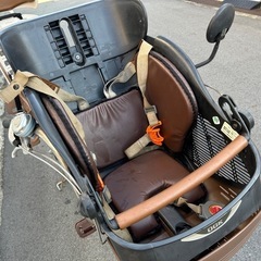自転車（ママチャリ）非電動　チャイルドシート2個付き【値下げ】の画像