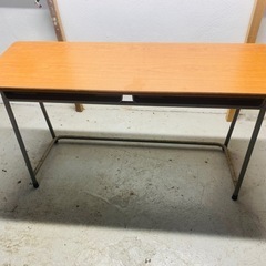 （完売）学校机 2人用【兄弟姉妹】【学習塾】【作業台】の画像