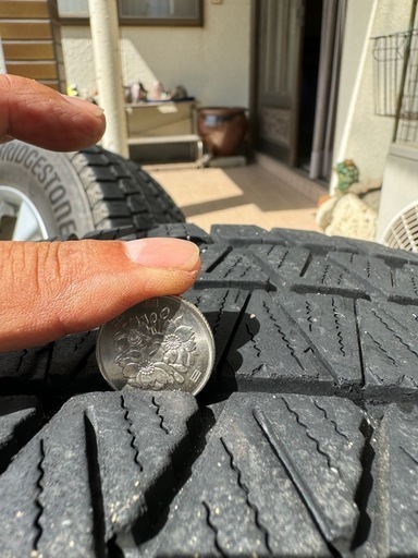 ブリヂストン　ブリザック　225-65R17 ホイール付4本セット
