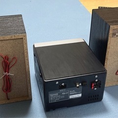 【受け渡し者決まりました】パナソニック Bluetooth CDコンポ　ステレオシステム シルバー SC-PM250の画像
