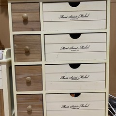 棚 チェストアンティーク調セット