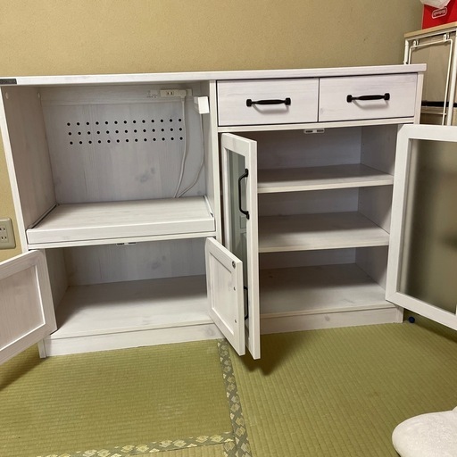 佐藤産業　レンジボード　食器棚