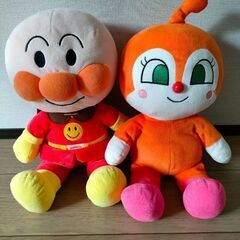 アンパンマン＆ドキンちゃん　ぬいぐるみ