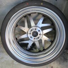★極上品★　軽自動車用17インチタイヤホイルの画像