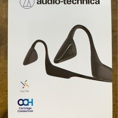 【新品同様】ATH-CC500BT 骨伝導ヘッドフォン　ヘッドセット　audio-technicaの画像