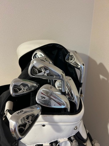 ゴルフバック　アイアンセット