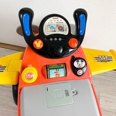 ミッキー　プロペラ機　の画像