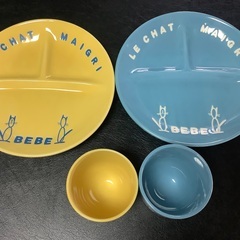 BEBE コップとプレートセットの画像