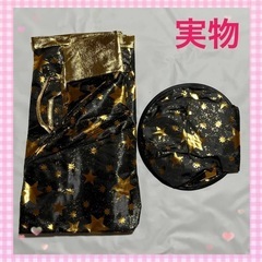 ハロウィン　コスプレ　魔法使い　2点セット　約80cm　マント　帽子　魔女　子供の画像