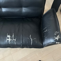 ソファ　リクライニング　3人掛けの画像