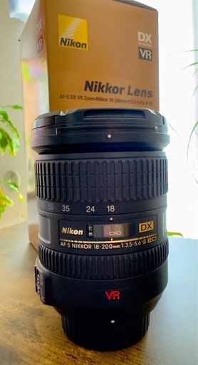 レンズ AF-S DX VR Zoom-Nikkor 18-200mm f/3.5-5.6G