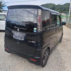 車検長いですよ。まだまだ調子良く走ります。　両側パワースライドドア　まだまだ人気のパレットSW ターボ　スマートキー二個　あくまでも中古車なので多少のこキズはあります。ノークレームノーリターンでお願いいたします。名義変更までの預り金三万円を預からせて頂きます。名義変更後は、速やかに返金致します。の画像
