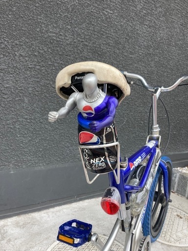丸石自転車とペプシエアーバイクのコラボ自転車