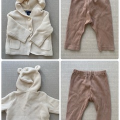 子供服 80 春秋冬服 まとめ売りの画像