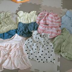 ベビーの夏服7点