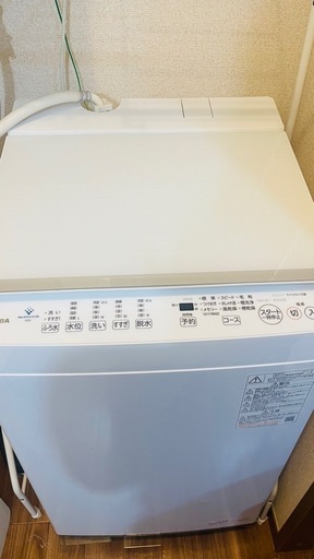 東芝　AW-7DH1(W)　全自動洗濯機　ZABOON　洗濯7kg