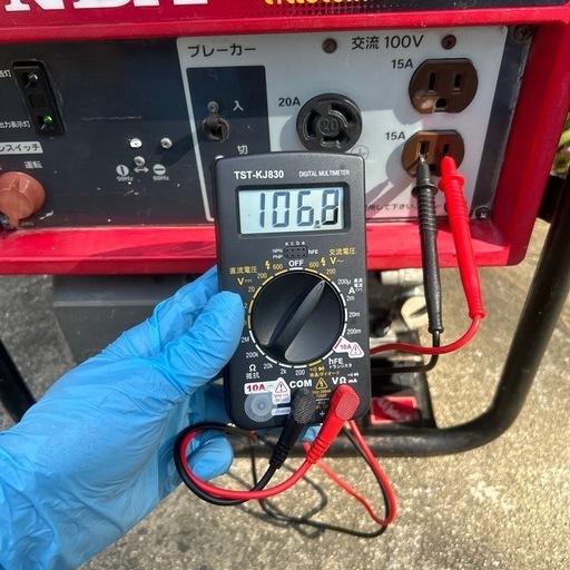 ホンダサイクロンコンバータ
発電機2.3kw　
