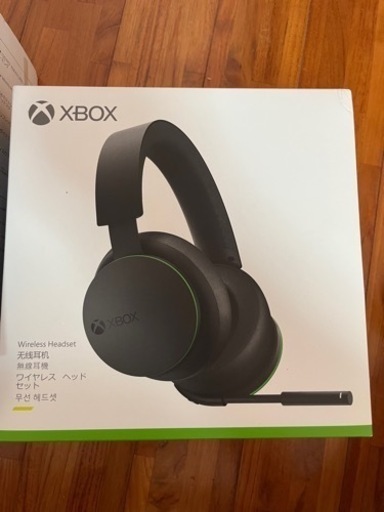 xbox series s本体とワイヤレスヘッドセット