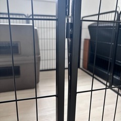 犬用サークル※黒の囲いのみの画像