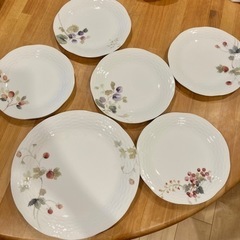 ナルミ　食器大小　6枚セット