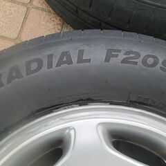 ■	MINERVA　ミネルバ　ラジアルタイヤホィール　4本組　205/70R15　96T　PCD-139.7　■の画像