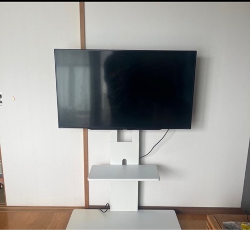 AQUOS 40型ワイドTV 　テレビ台付き