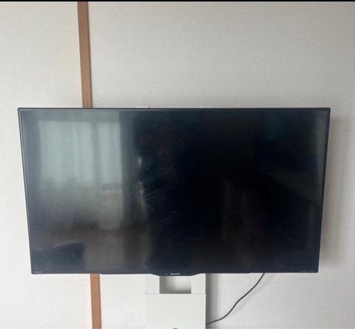 AQUOS 40型ワイドTV 　テレビ台付き