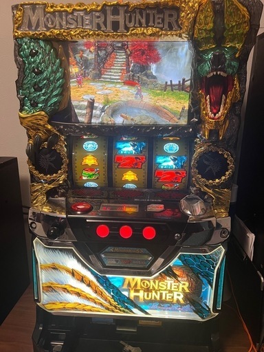 9万→5万【引き取り限定】値下げ　不要機モンスターハンター月下雷鳴　実機　パチスロ