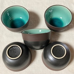 値下げしました　
湯呑み🍵5個