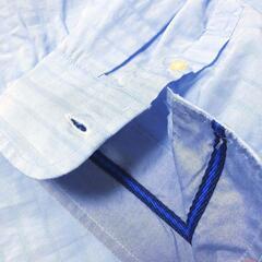 【VILLAND】洗いざらしボーダーシャツ（Ｌ）の画像