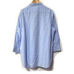 【VILLAND】洗いざらしボーダーシャツ（Ｌ）の画像