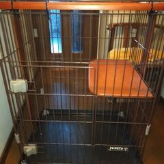 猫用ケージの画像