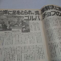 1991年　平成3年　2月10日　サンデー毎日　雑誌　当時物　フセイン　小谷実可子　ゴルバチョフ　橋本龍太郎　みのもんた　堀内孝雄　アントニオ猪木　　　の画像