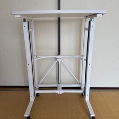 スタンディングデスク　折りたたみ式の画像